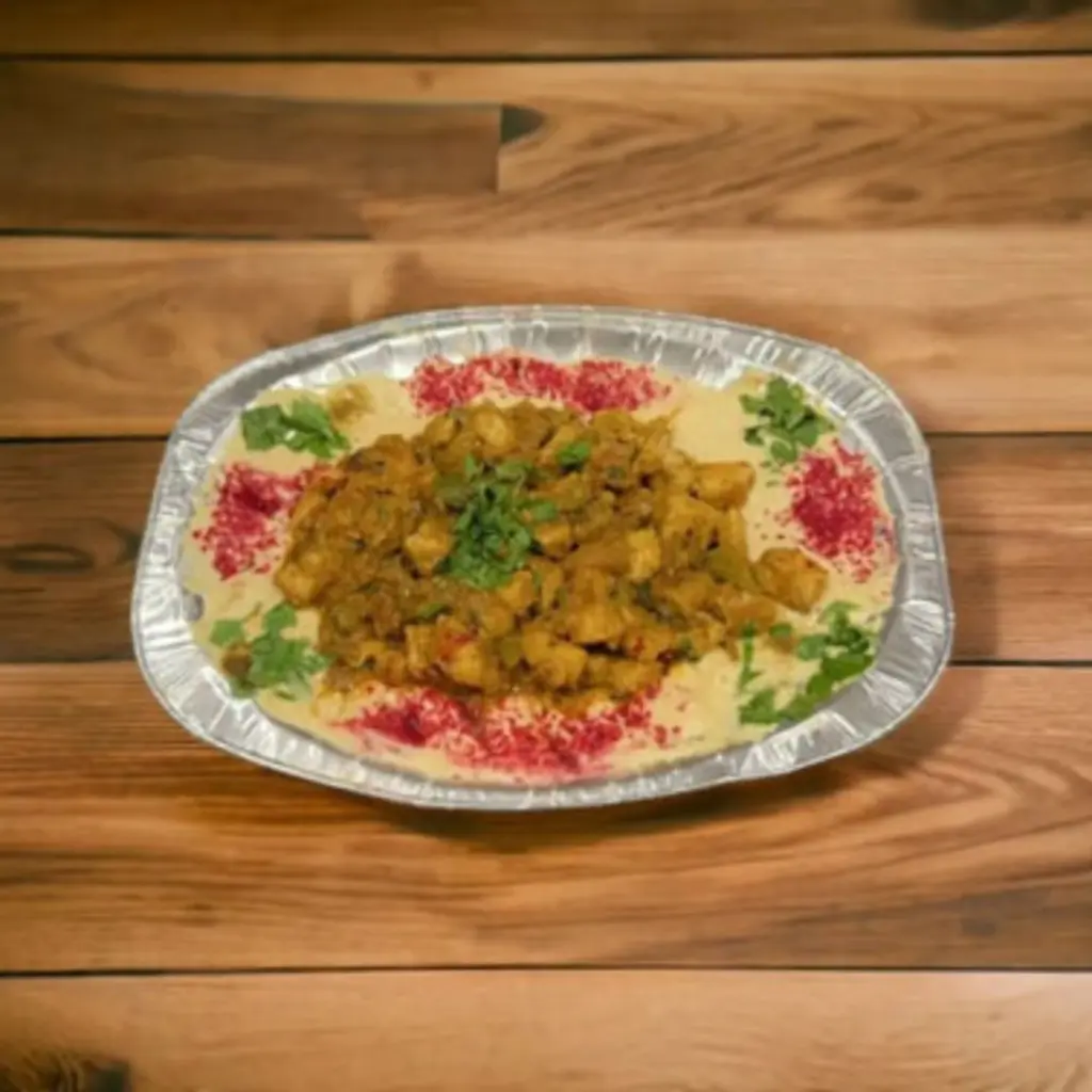 Chicken Fajita With Hummus